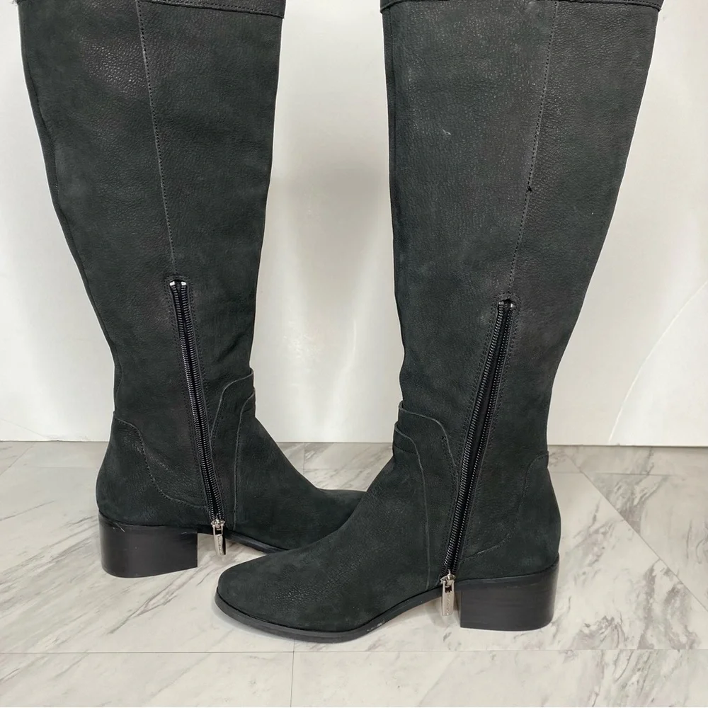 Vince Camuto Black Kreston Over The Knee Boot 6 1/2 M